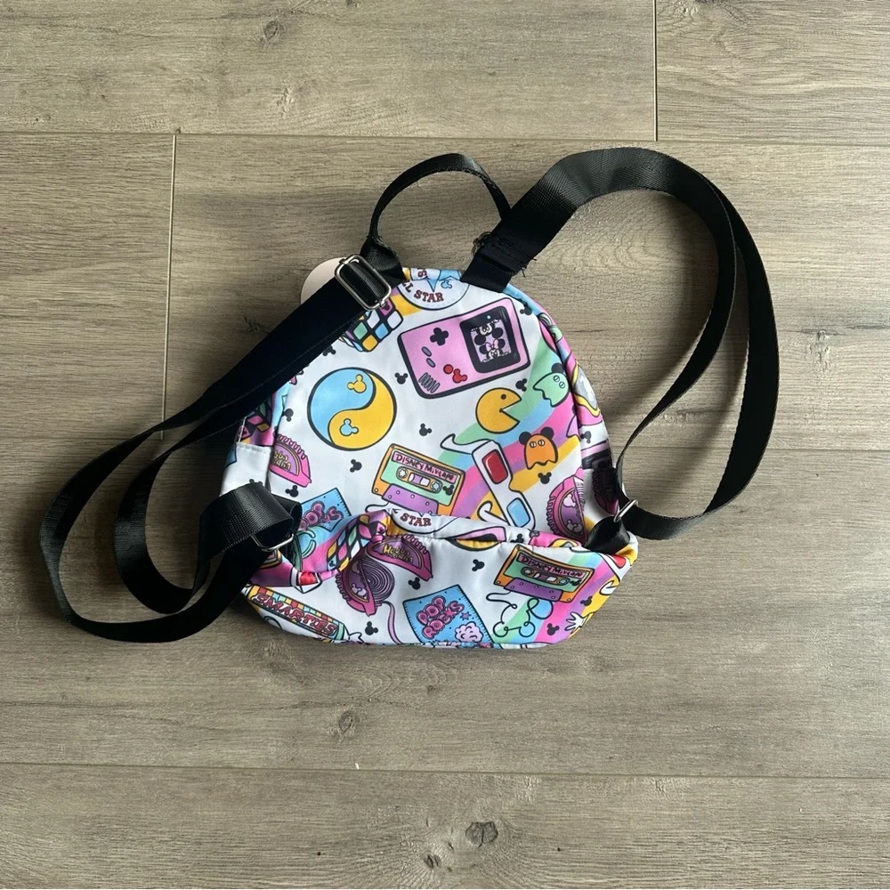 NWT Retro Disney themed mini backpack